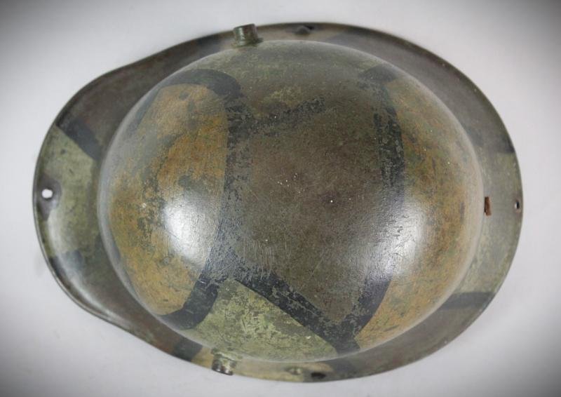 WW1 German Camouflage Helmet Shell — image 11