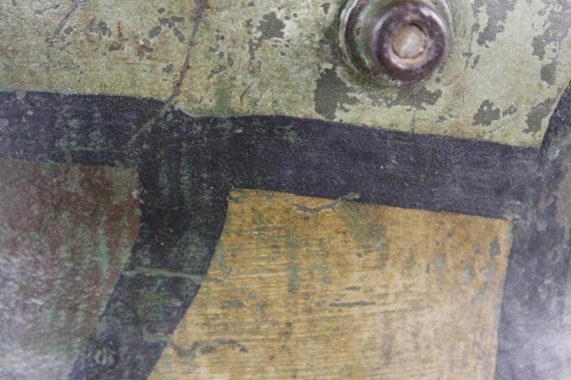 WW1 German Camouflage Helmet Shell — image 13