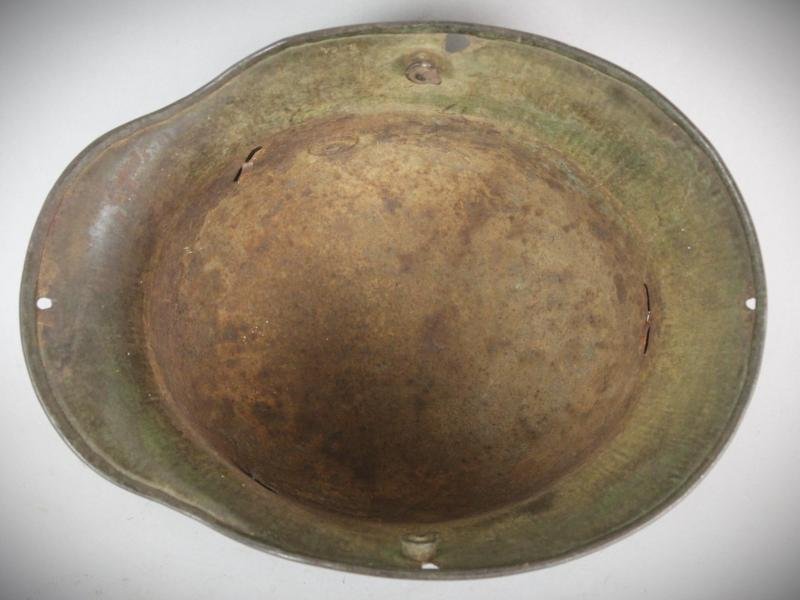 WW1 German Camouflage Helmet Shell — image 17