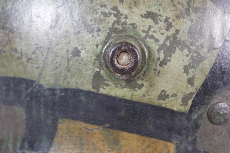 WW1 German Camouflage Helmet Shell — image 7