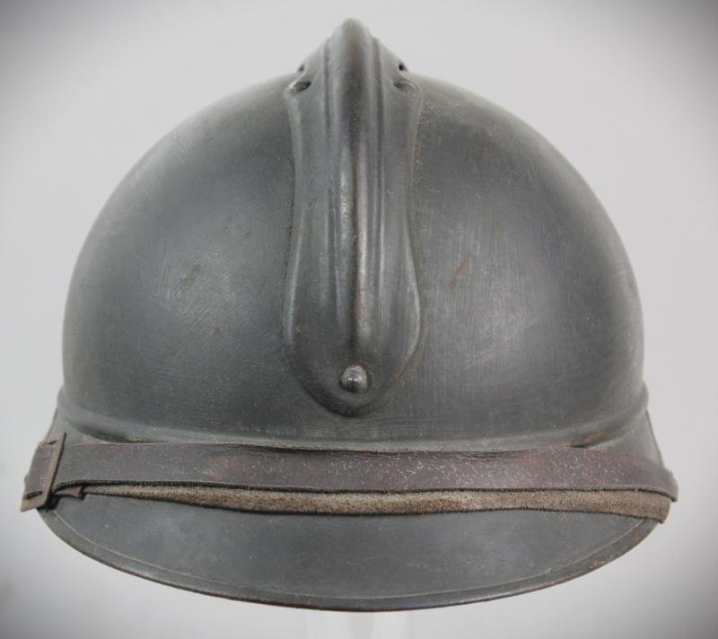 WW1 French 'Special Artillery' Tankers Adrian Helmet — image 4