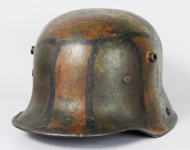 WW1 German M16 Camouflage Helmet — image 11