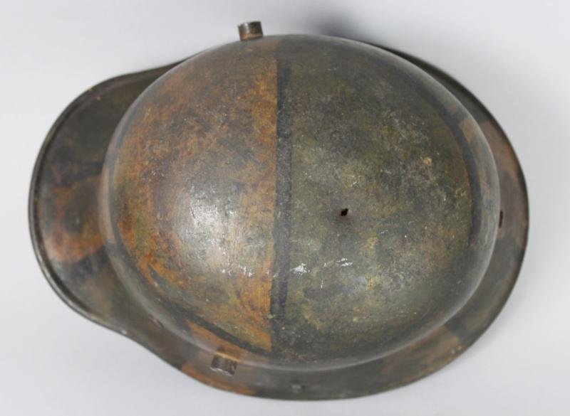 WW1 German M16 Camouflage Helmet — image 12