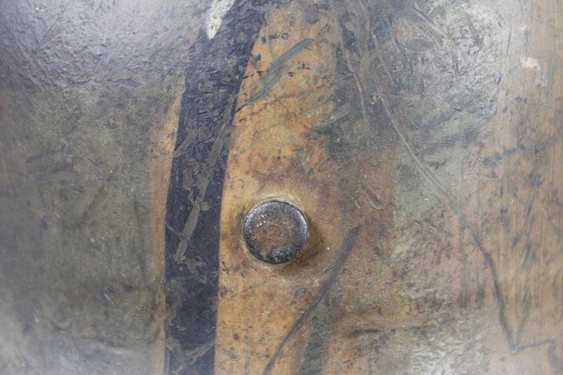 WW1 German M16 Camouflage Helmet — image 14