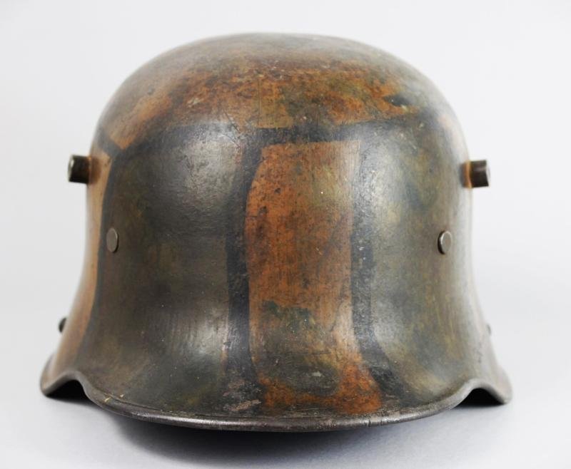 WW1 German M16 Camouflage Helmet — image 4