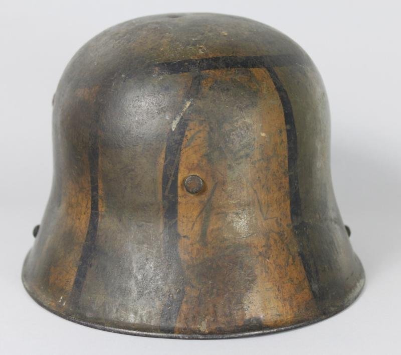 WW1 German M16 Camouflage Helmet — image 8