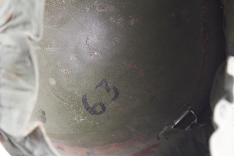 1982 Falklands War Mount Longdon, Wireless Ridge 'Infantry Regiment 7' Argentinian Helmet — image 10