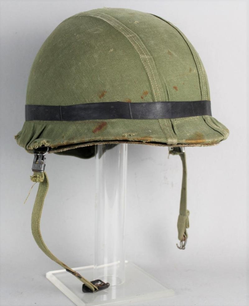 1982 Falklands War Mount Longdon, Wireless Ridge 'Infantry Regiment 7' Argentinian Helmet — image 13