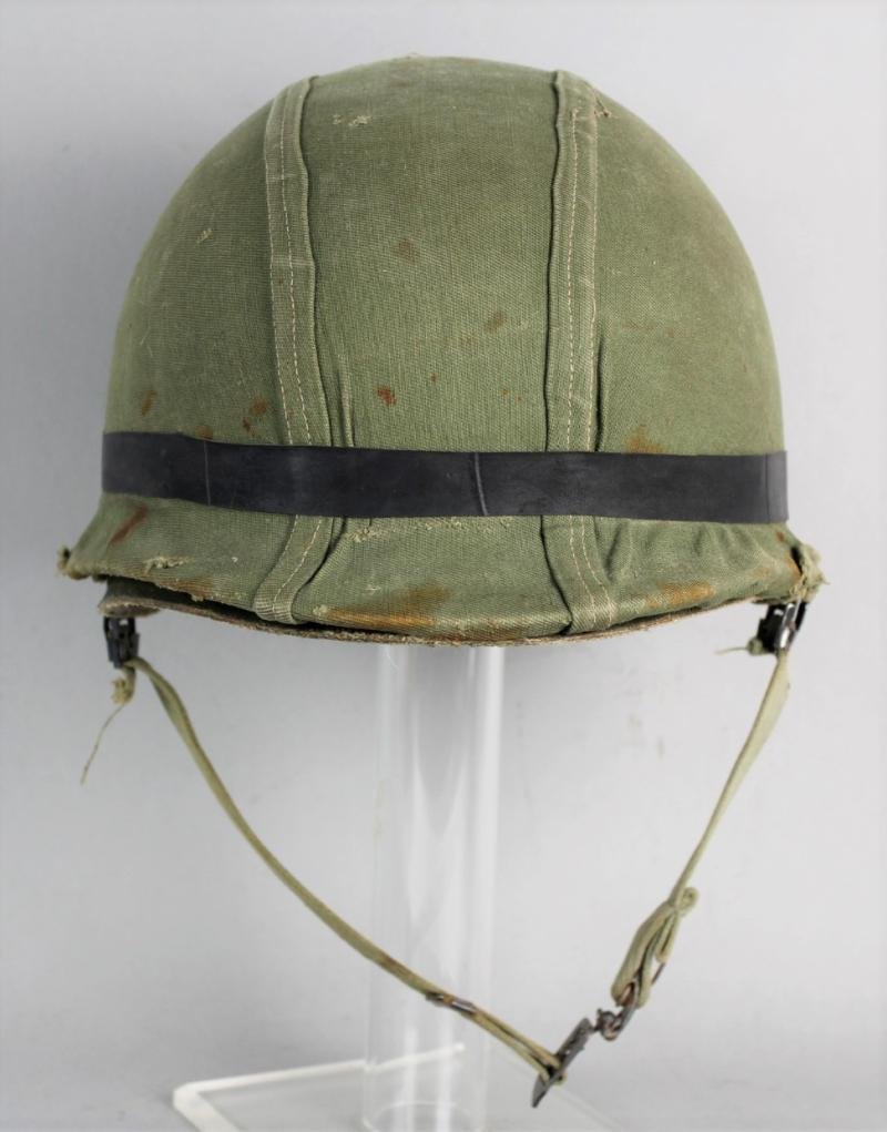 1982 Falklands War Mount Longdon, Wireless Ridge 'Infantry Regiment 7' Argentinian Helmet — image 3