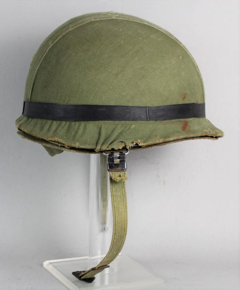 1982 Falklands War Mount Longdon, Wireless Ridge 'Infantry Regiment 7' Argentinian Helmet — image 4