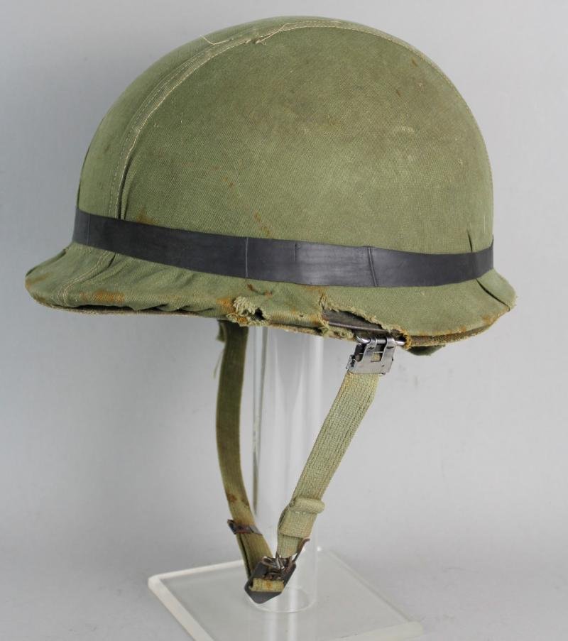 1982 Falklands War Mount Longdon, Wireless Ridge 'Infantry Regiment 7' Argentinian Helmet — image 5