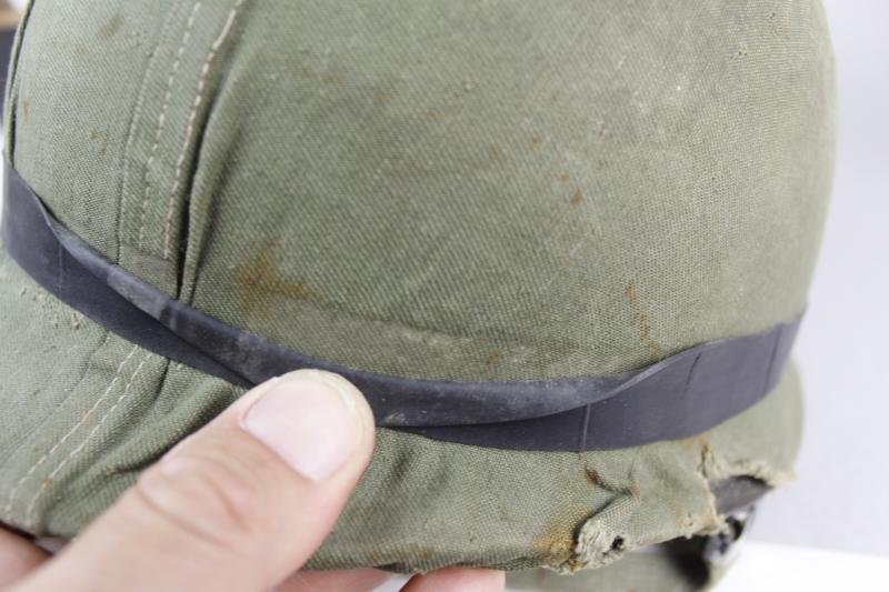 1982 Falklands War Mount Longdon, Wireless Ridge 'Infantry Regiment 7' Argentinian Helmet — image 7