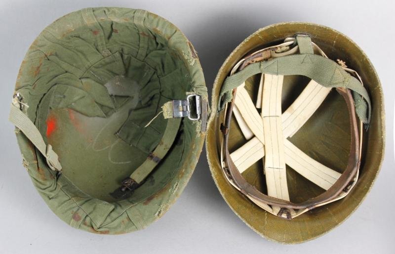 1982 Falklands War Mount Longdon, Wireless Ridge 'Infantry Regiment 7' Argentinian Helmet — image 8