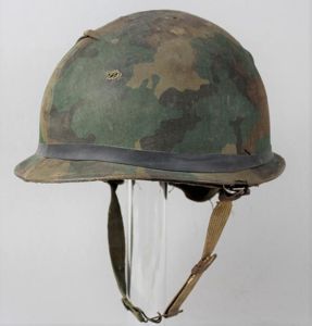 Named Falklands War 1982 Argentinian Marine Infantry Helmet With Camouflage …
