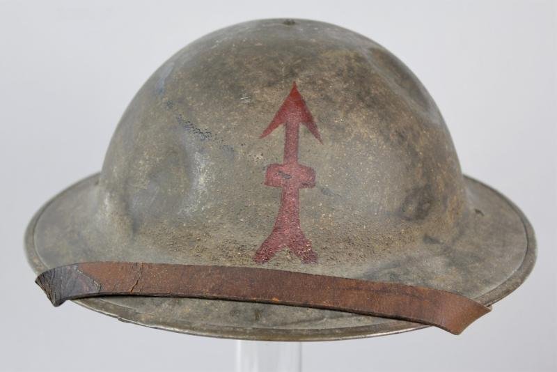 WW1 US 91st Infantry Division Helmet — image 2