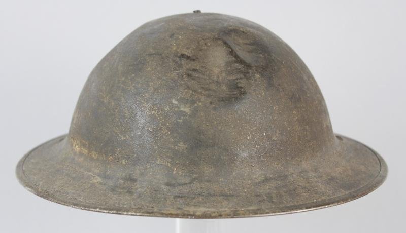 WW1 US 91st Infantry Division Helmet — image 4