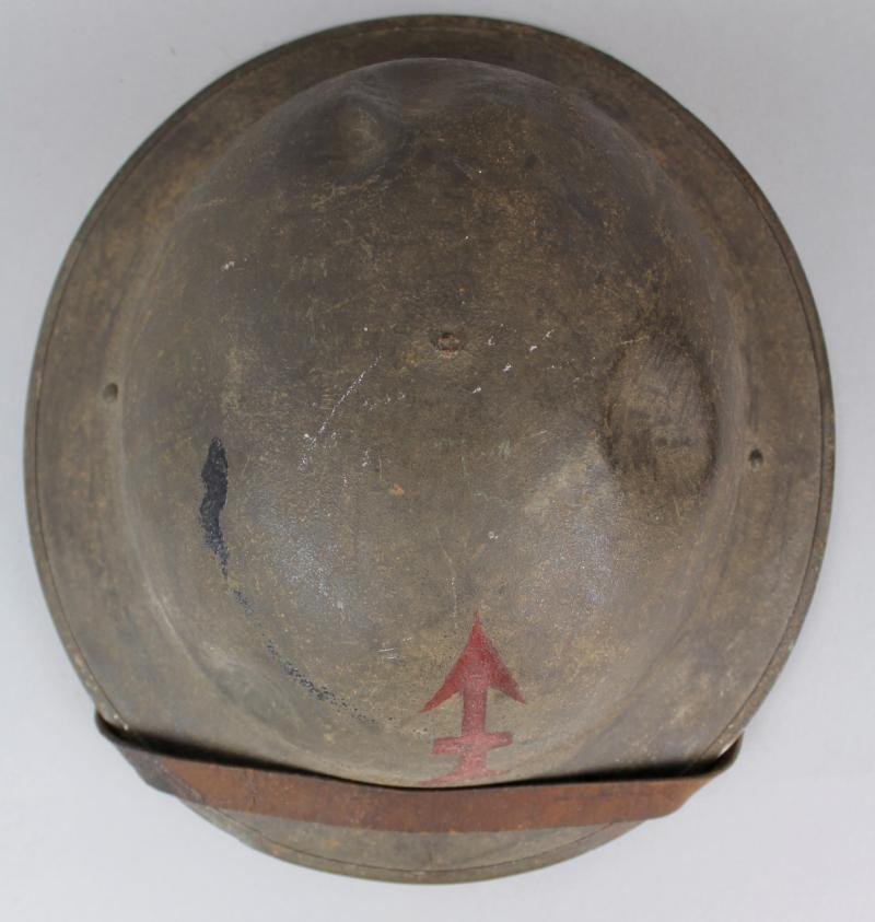 WW1 US 91st Infantry Division Helmet — image 6