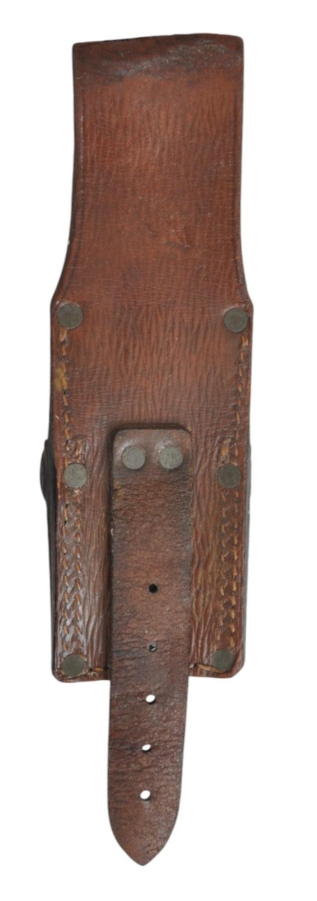 WW1 British '14 Pattern Bayonet Frog - Damaged Strap — image 2