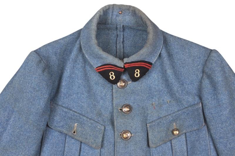 WW1 French Engineers Senior NCOs Tunic From '8th Engineers' — image 2