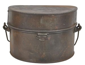 WW1 British Kidney Shaped Messtin 1918