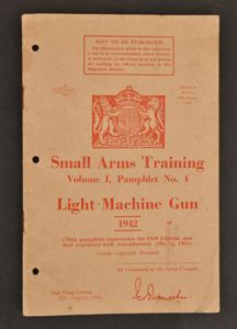 WW2 British Light Machine Gun - Small Arms Training Vol …