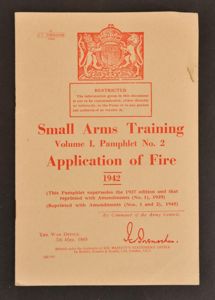WW2 British Application of Fire - Small Arms Training Vol.1 …