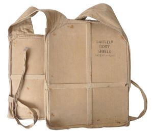 WW1 British 'Dayfield Body Shield' Armour