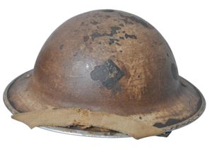 WW2 British 'Gas Identification' Service Helmet