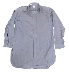 WW2 RAF Blue Other Ranks Collarless Shirt 1939