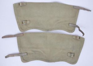 WW2 British Webbing Anklets 1943