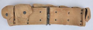 WW1 US 1903 Pattern Cartridge Belt With Eagle Snaps