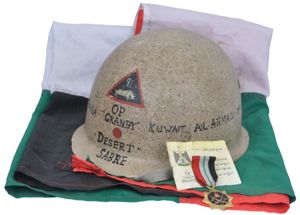 Souvenir Grouping From The Gulf War 'Operation Granby' & 'Desert …