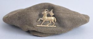 WW2 British Queens Regiment GS Beret 1945