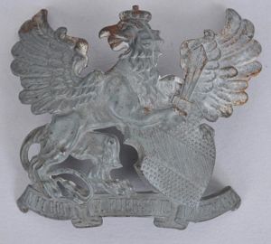 WW1 Baden Pickelhaube Plate