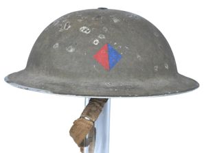 WW2 British Royal Artillery Officers Helmet With Private Purchase 'Mounted …