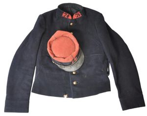 WW1 French 'Battle of the Marne' 74th Inf.Regt M1884 Kepi …