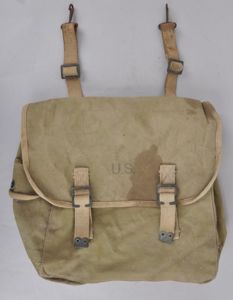 WW2 US British Made Musette Bag 1944 - Found Cotentan …