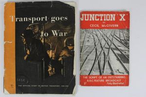 WW2 British HMSO Books ' Junction X ' & Transport …
