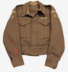 WW2 British Warwickshire Home Guard Officers '37 Pattern Battledress