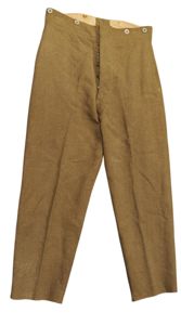 WW1 British 1902 Pattern Other Ranks Trousers .