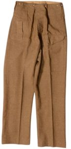 WW2 British 37 Pattern Battledress Trousers 1940