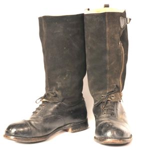 WW2 British RAF 1943 Pattern 'Escape' Flying boots.