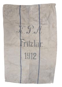 WW1 German Flour/Grain Sack 1912