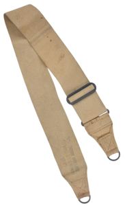 WW2 US 'British Made' Musette/GP Bag Carrying Strap 1944