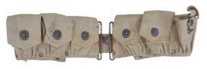WW2 'British Made' US Cartridge Belt 1944