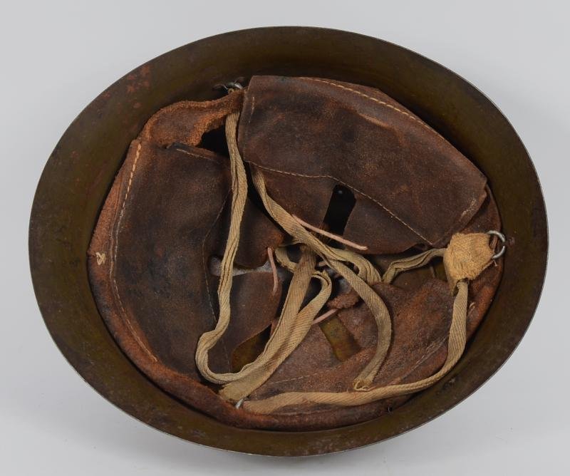 WW2 Japanese Navy Type 90 Steel Combat Helmet — image 7