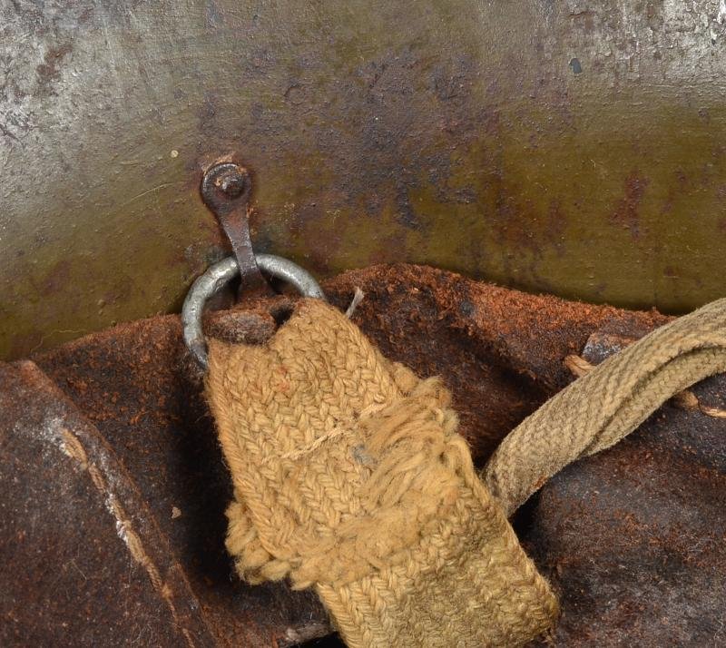 WW2 Japanese Navy Type 90 Steel Combat Helmet — image 8