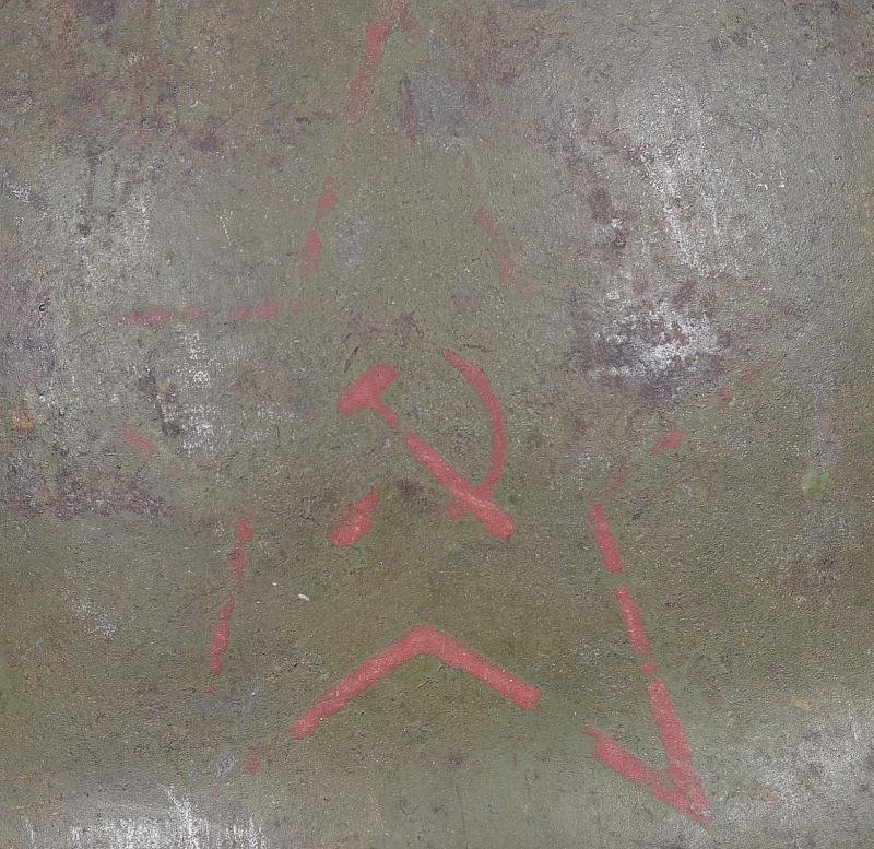 Rare WW2 Russian M36 Steel Combat helmet — image 4