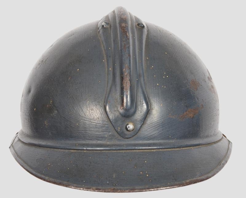 WW1 French Artillery Adrian Steel helmet — image 6