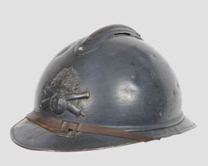 WW1 French Artillery Adrian Steel helmet